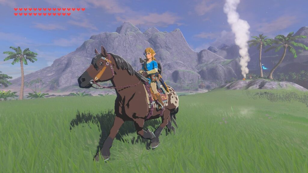 Link Riding Horse